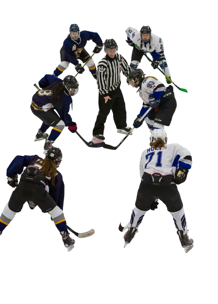 groupe de hockeyeur